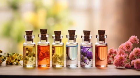 Luxury Natural Essential Oils Set (6 Fragrances) – Aromatherapy Oils for Relaxation, Sleep, Skin & Home Diffuser